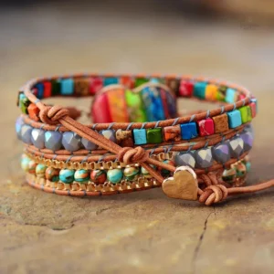 Bracelet spirituel en harmonie avec les chakras