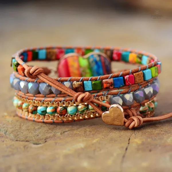 Bracelet spirituel en harmonie avec les chakras