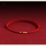 Corde rouge du zodiaque, bracelet traditionnel chinois