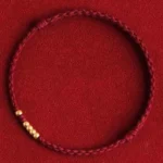 Bijou chinois en corde rouge, bracelet du zodiaque
