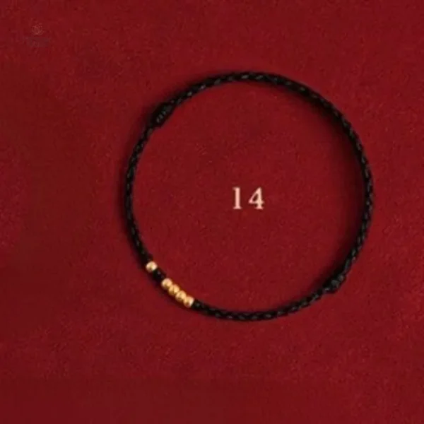 Accessoire chinois, bracelet en corde rouge