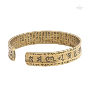 Accessoire spirituel tibétain en cuivre traditionnel