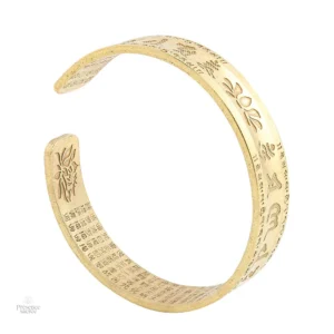 Bracelet lotus en cuivre pour bien-être et harmonie