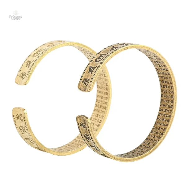 Design unique de bracelet tibétain en métal