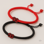Bracelet de corde tibétain bouddhiste tressé
