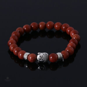 Bracelet en pierres pour méditation Bouddha