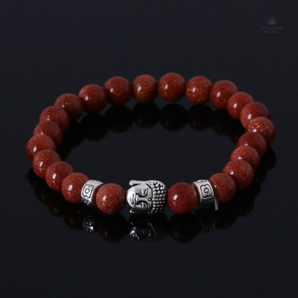 Bijou Bouddha : bracelet en perles naturelles