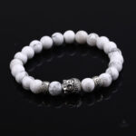 Bracelet spirituel en perles, style Bouddha