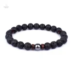 Bracelet en Lave, symbole de renaissance