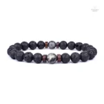 Bracelet de protection en pierre de Lave