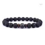 Bracelet zen en pierre de Lave