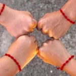 Création en fil rouge avec nœuds uniques
