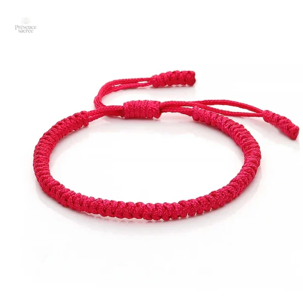Bracelet Tibétain Fil Rouge