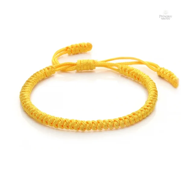 Bracelet traditionnel tibétain en fil