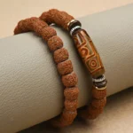 Accessoire spirituel pour homme en graines naturelles