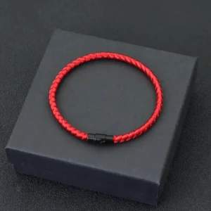Bracelet rouge pour homme, parfait pour toutes occasions