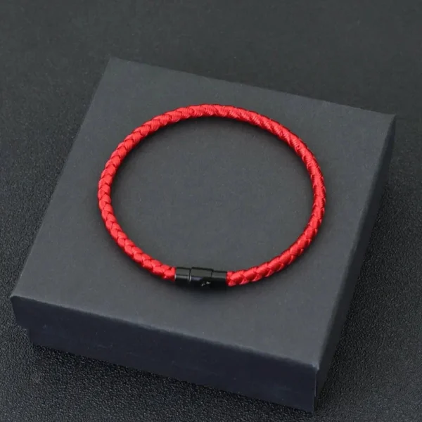 Bracelet rouge pour homme, parfait pour toutes occasions
