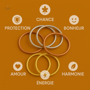 Bracelets en jonc pour une pratique bouddhiste