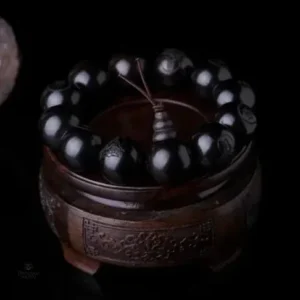 Bracelet Mala en ébène, ajout raffiné à votre style