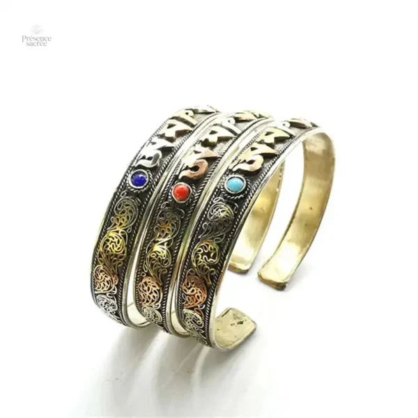 Bracelet Mantra tibétain, accessoire spirituel élégant et unique