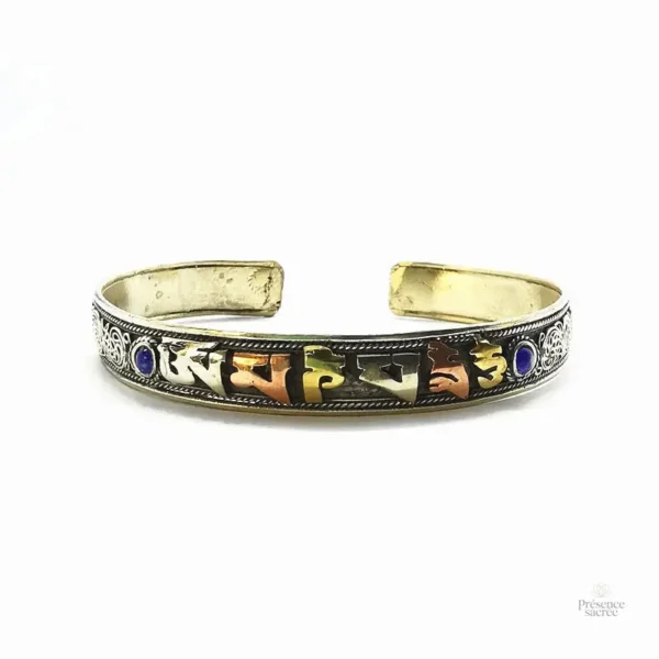 Bracelet spirituel traditionnel, symbole de paix et de méditation