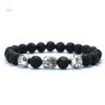 Bijou Bouddha en perles, symbole de paix et sérénité