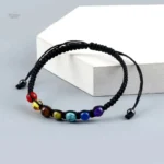 Bracelet en perles naturelles pour chakras