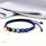 Bijou de bien-être 7 chakras en perles