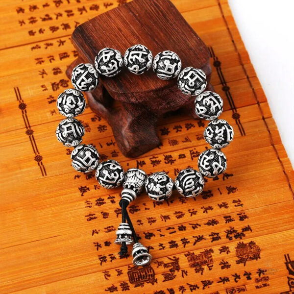 Bracelet spirituel avec perles Mala