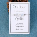 Élégant bracelet de pierres de naissance pour toute occasion