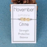 Bracelet en pierres, style naturel et significatif