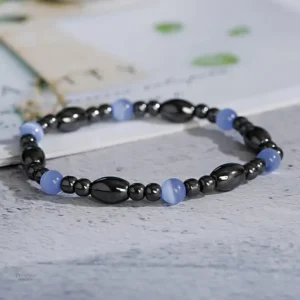 Bracelet en pierre aidant à l'apaisement et au sommeil