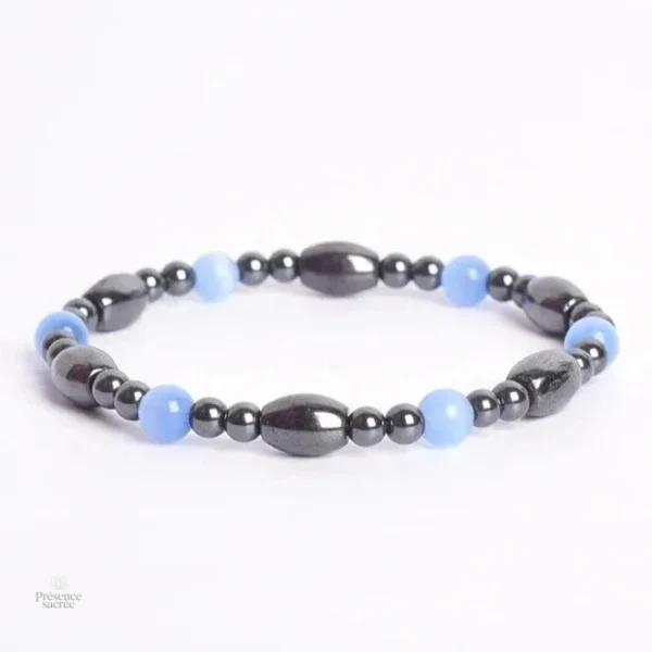 Bracelet relaxant en pierres pour un sommeil réparateur