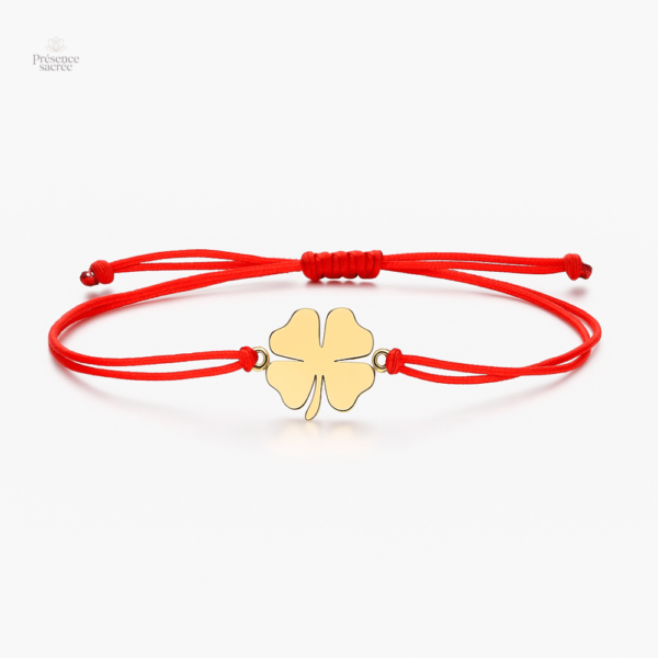 Bracelet Rouge porte-Bonheur élégant et symbolique