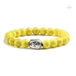 Accessoire zen Tête de Bouddha en lave