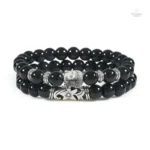 Bracelet unique avec tête de Bouddha