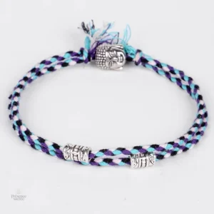Accessoire zen, bracelet tête de Bouddha fait main