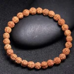 Bracelet Bouddhiste Graine de Bodhi en perles naturelles