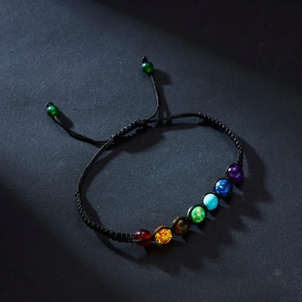 Bracelet fait main inspiré de la tradition tibétaine