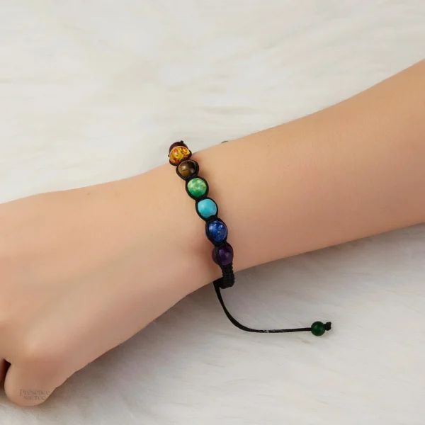 Élégant bracelet en pierres pour la paix intérieure