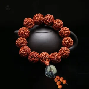 Accessoire spirituel Tibétain en graines de Bodhi