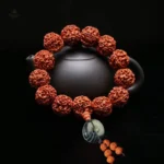 Bijou Tibétain simple, fait de graines naturelles de Bodhi