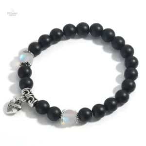 Élégant bracelet tibétain en graine de Bodhi