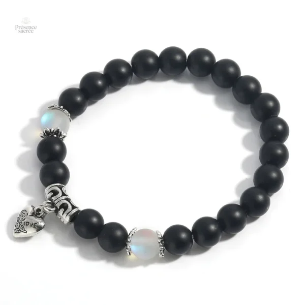 Élégant bracelet tibétain en graine de Bodhi
