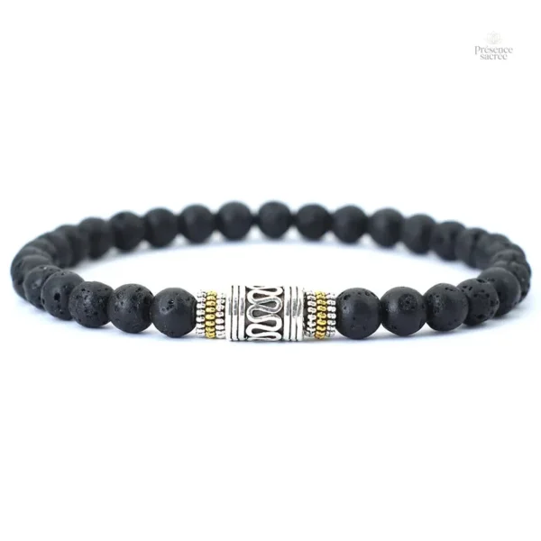 Élégant bracelet rouge en Jaspe