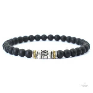 Bracelet en Jaspe Rouge aux énergies tibétaines