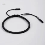 Bracelet Tibétain Noir élégant et traditionnel