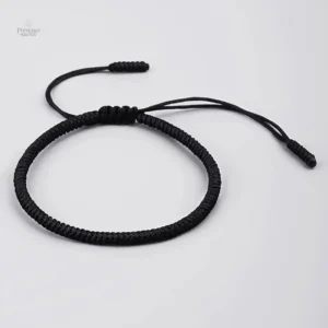 Bracelet Tibétain Noir élégant et traditionnel