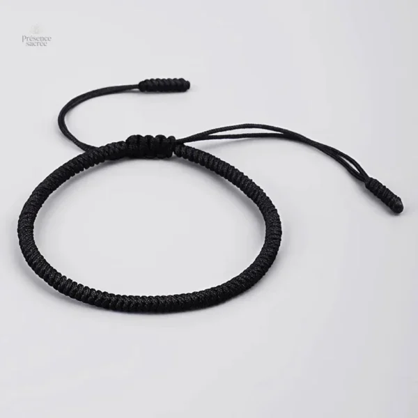 Bracelet Tibétain Noir élégant et traditionnel