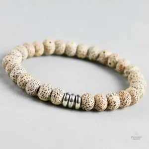 Bracelet spirituel tibétain en perles naturelles